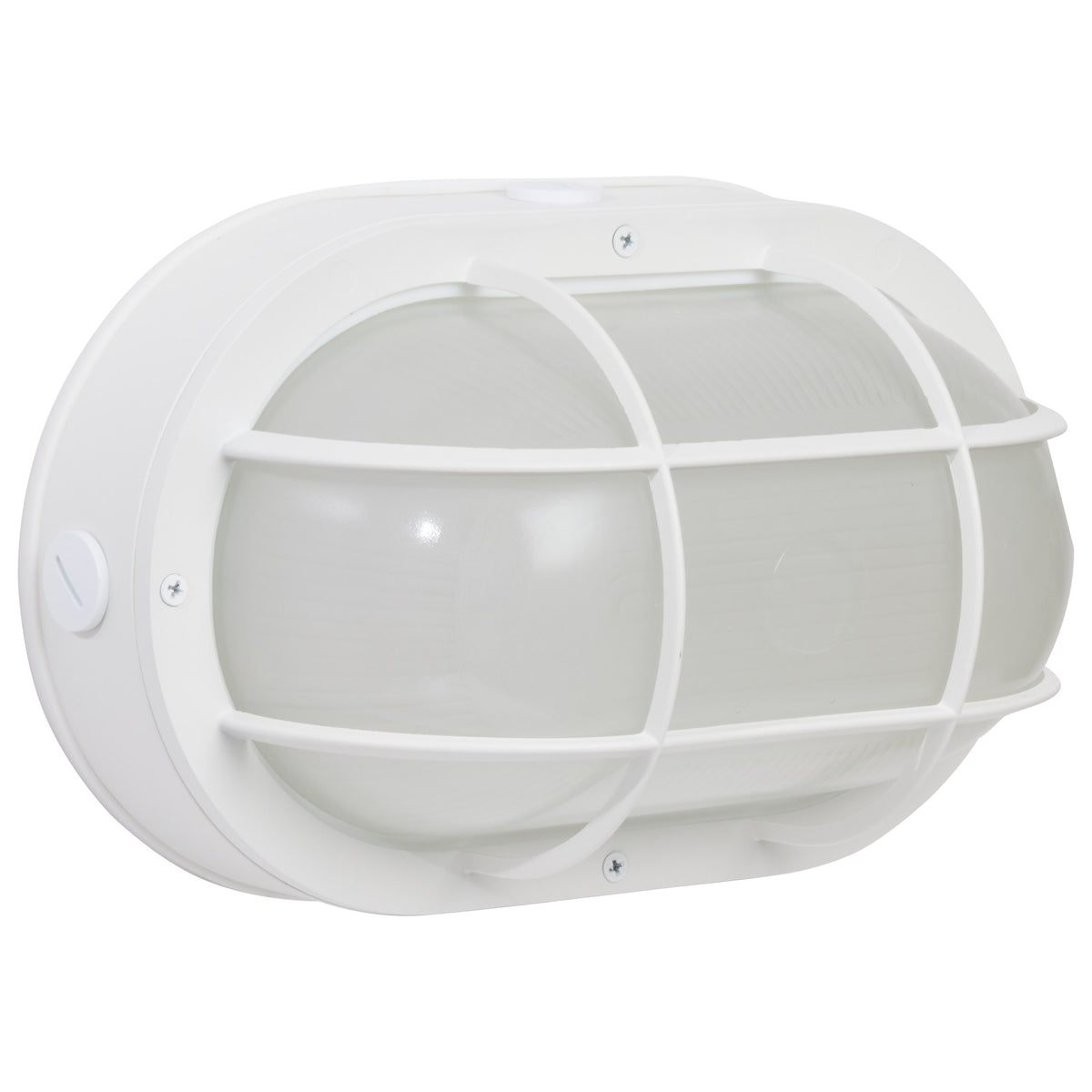20W LED Bulk Head Fixture - White Finish