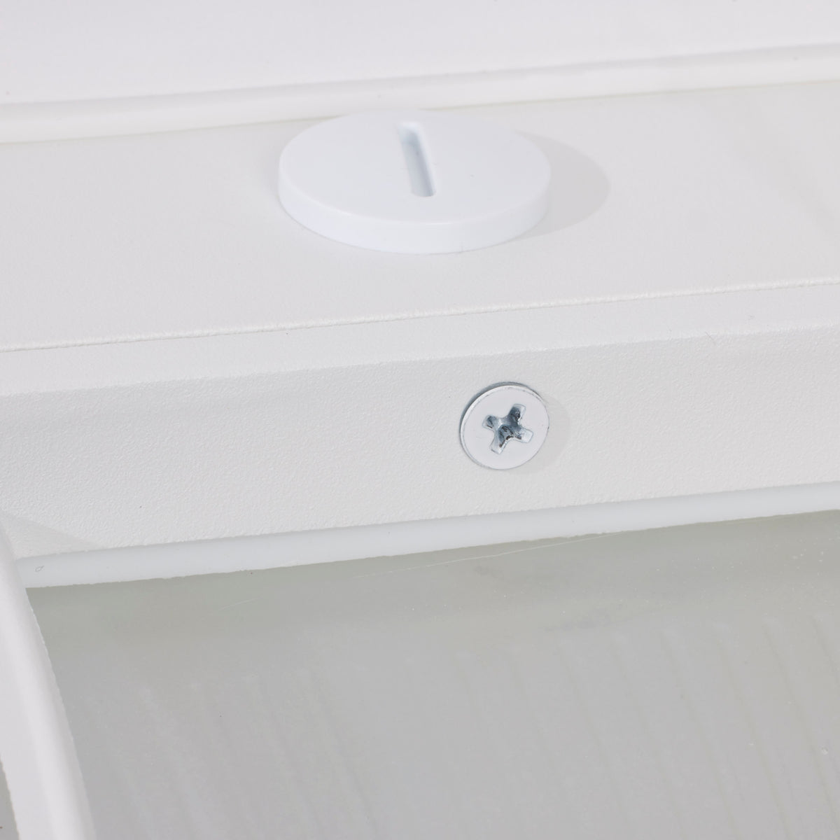 20W LED Bulk Head Fixture - White Finish