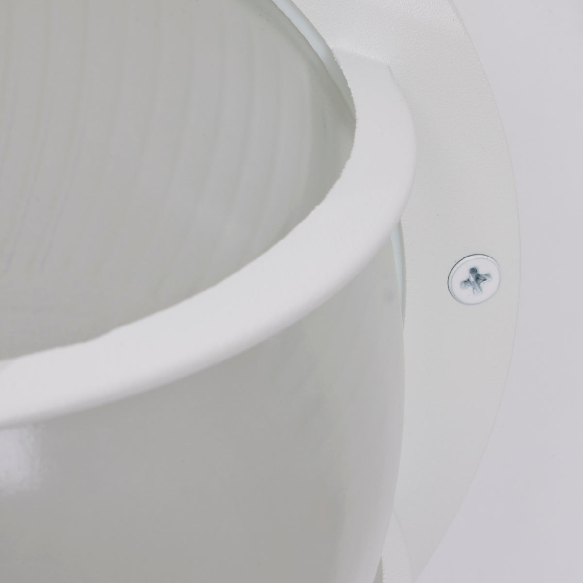 20W LED Bulk Head Fixture - White Finish