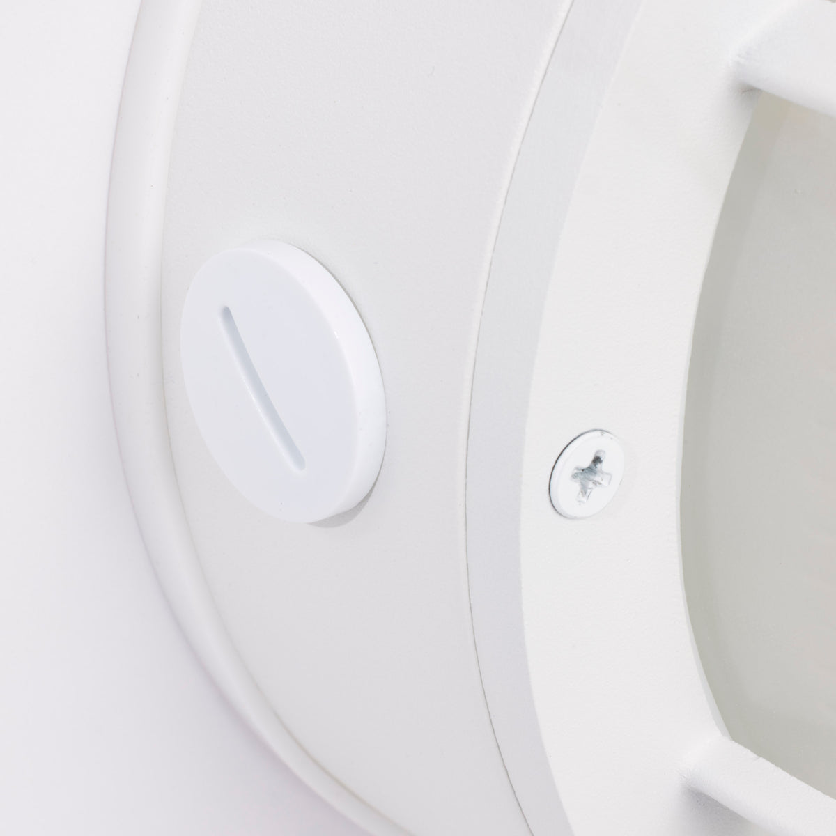 20W LED Bulk Head Fixture - White Finish