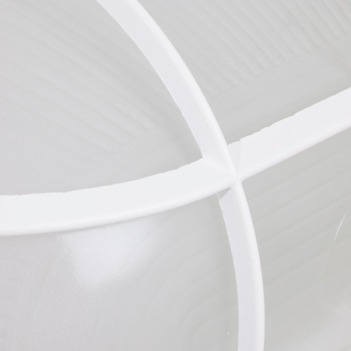 20W LED Bulk Head Fixture - White Finish