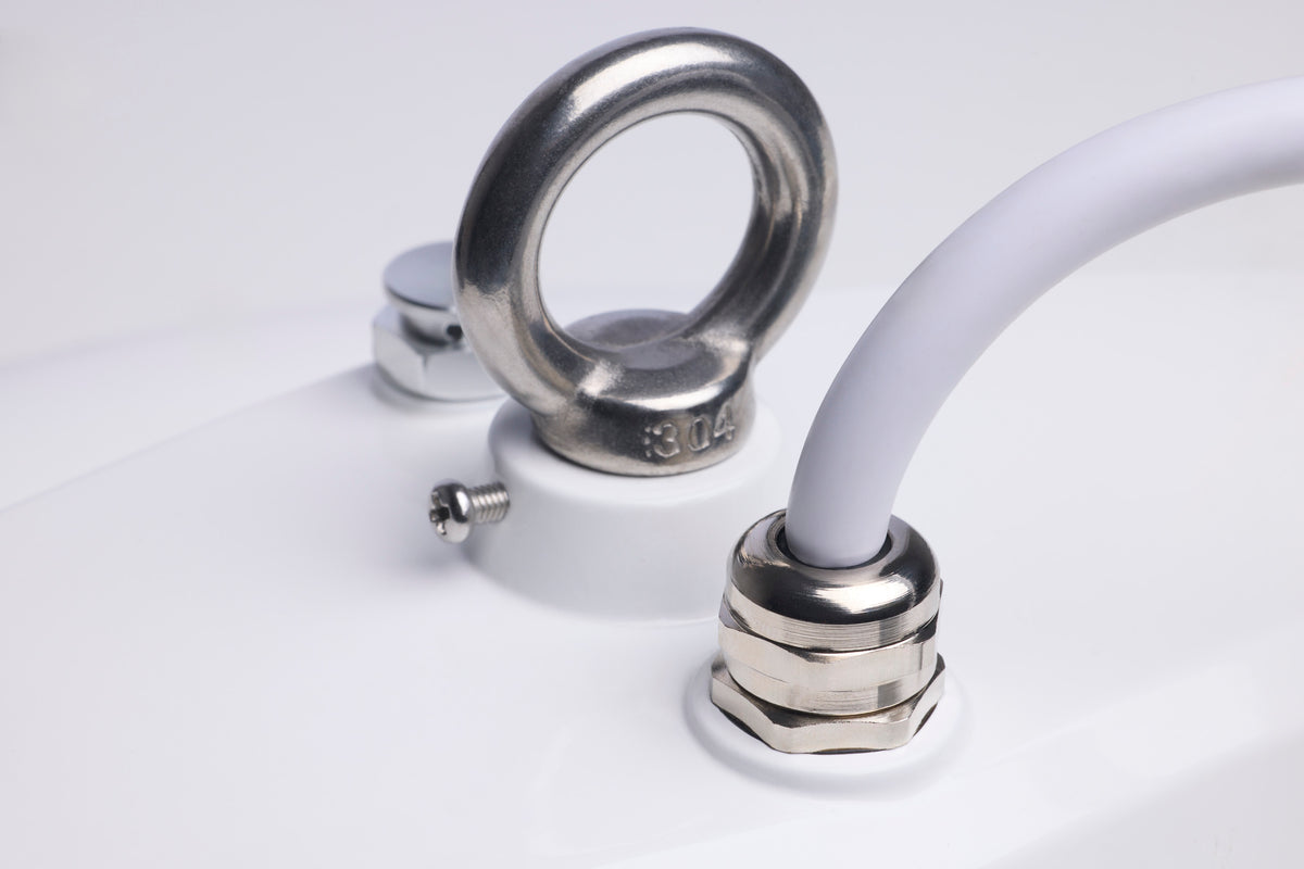 LED UFO Hi-Bay - 200/150/100 Wattage Selectable - 4000K/5000K CCT Selectable - 120-277 Volt - White Finish