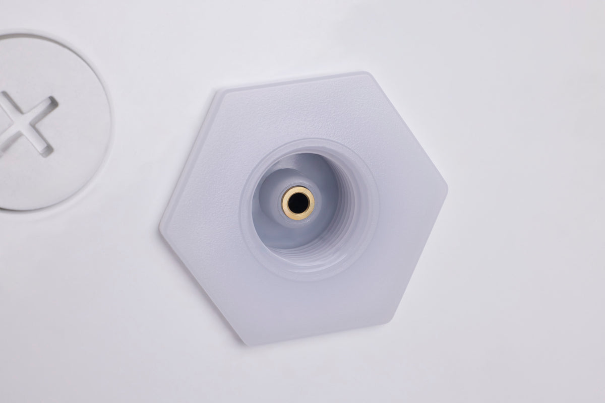 LED UFO Hi-Bay - 200/150/100 Wattage Selectable - 4000K/5000K CCT Selectable - 277-480 Volt - White Finish