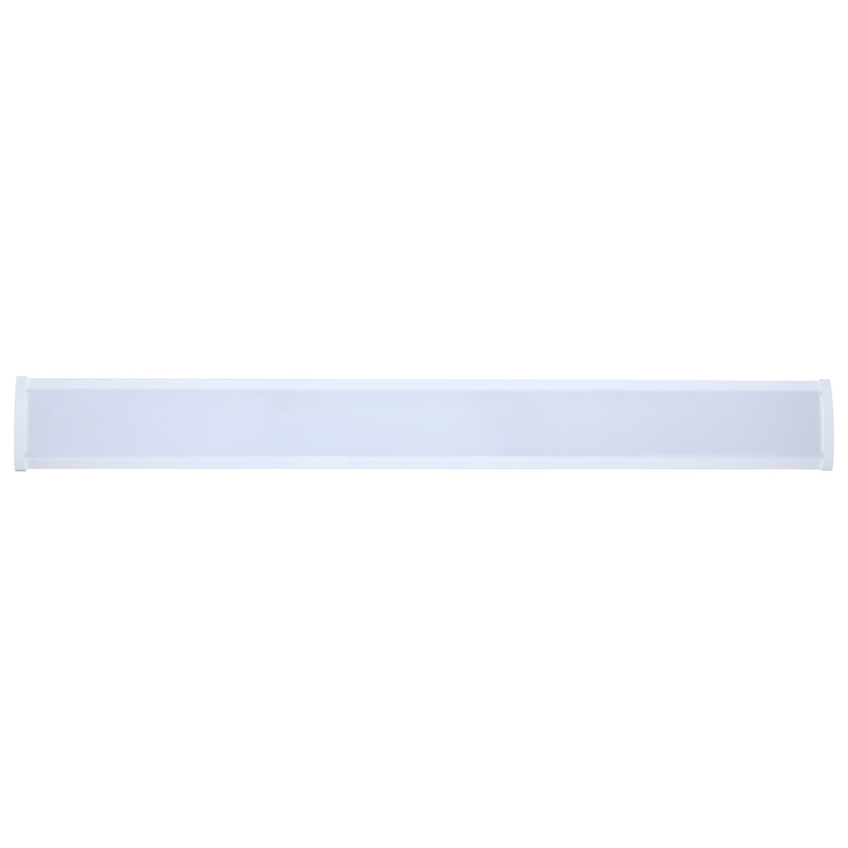 LED 4 Foot Wrap - 39 Watts - 27K/30K/35K/40K/50K CCT Selectable - White Finish - 120-277 Volt