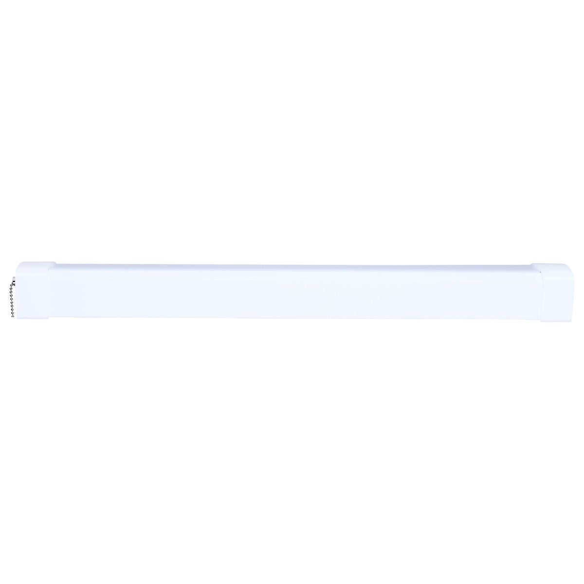 LED 2 Foot Wrap with Pull Chain - 20 Watts - 27K/30K/35K/40K/50K CCT Selectable - White Finish - 120 Volt