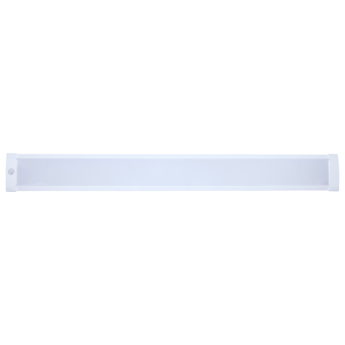 LED 4 Foot Wrap with PIR Motion Sensor - 39 Watts - 27K/30K/35K/40K/50K CCT Selectable - White Finish - 120-277 Volt