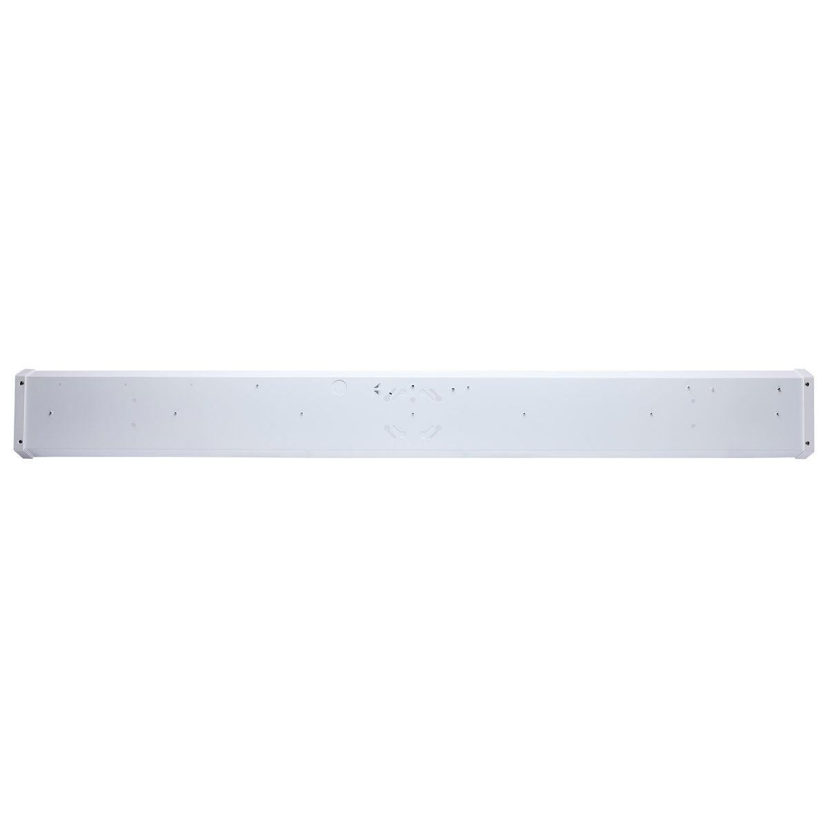 LED 4 Foot Wrap with PIR Motion Sensor - 39 Watts - 27K/30K/35K/40K/50K CCT Selectable - White Finish - 120-277 Volt