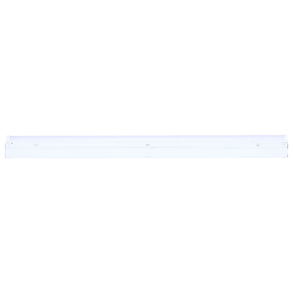 LED 2 Foot Strip Light - 10 Watts - 27K/30K/35K/40K/50K CCT Selectable - White Finish - 120-277 Volt