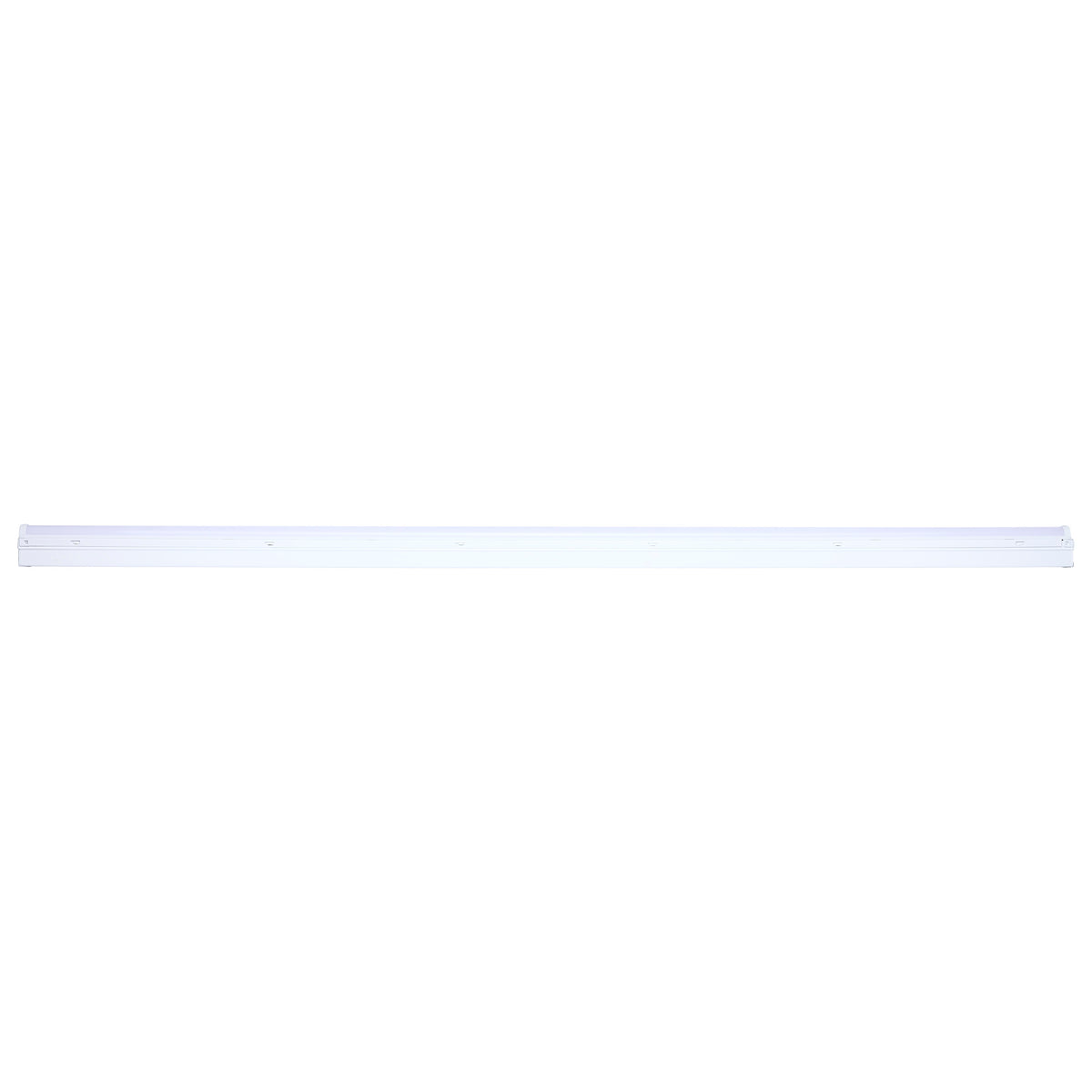 LED 4 Foot Strip Light - 19 Watts - 27K/30K/35K/40K/50K CCT Selectable - White Finish - 120-277 Volt