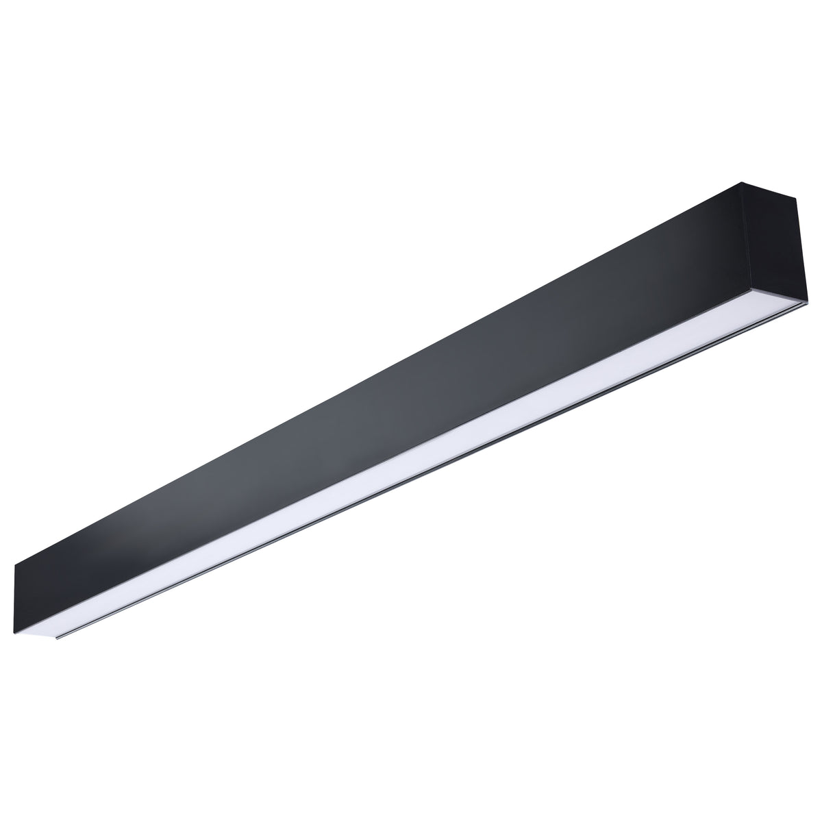 Momentum - 4 Foot LED Connectable Linear Strip - Up and Down Selectable - Black Finish for commercial spaces