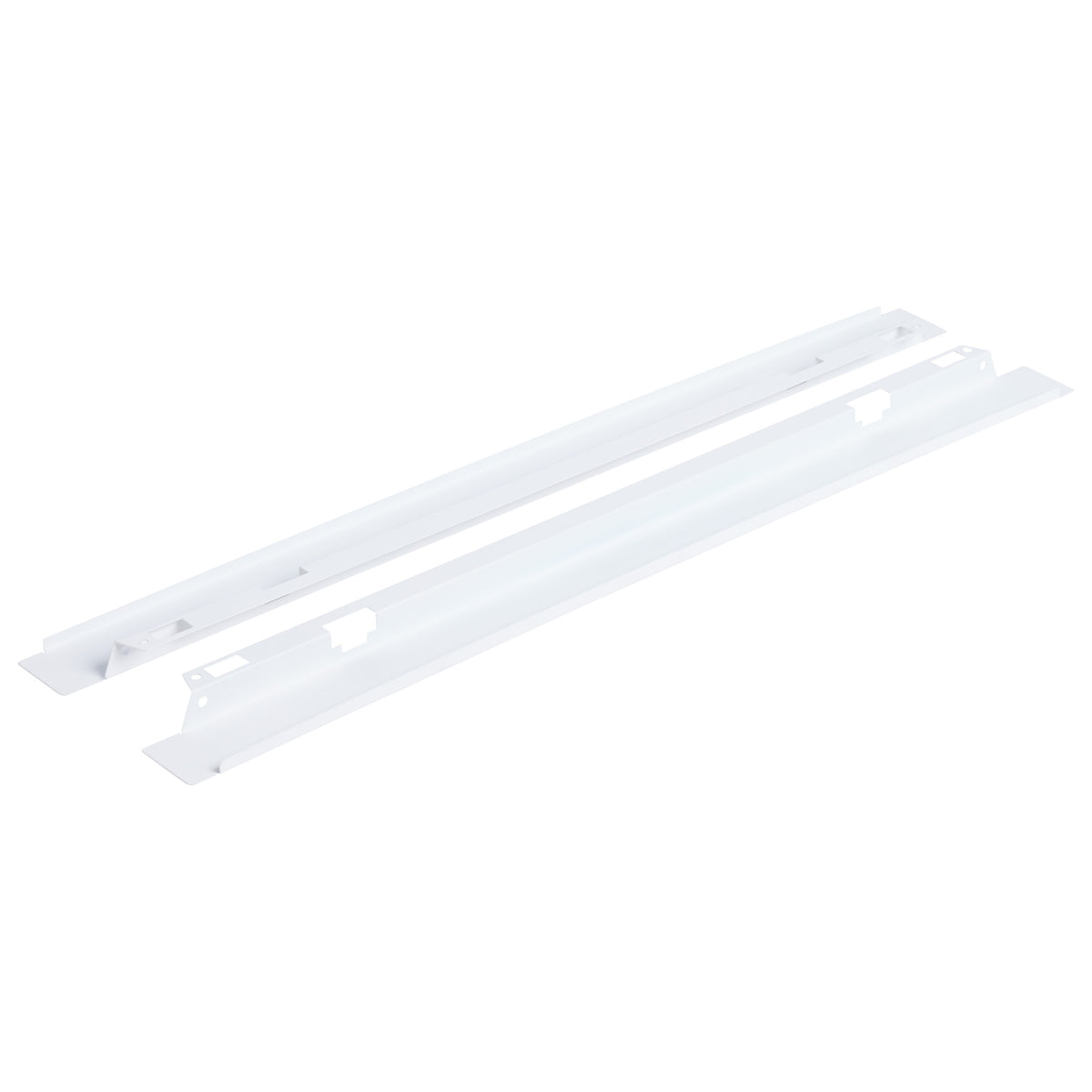 40/30/20 Watt LED 2x2 Center Basket Troffer Retrofit Kit - 35K/4K/5K CCT - Dimmable - 120-277 Volt - Matte White Finish