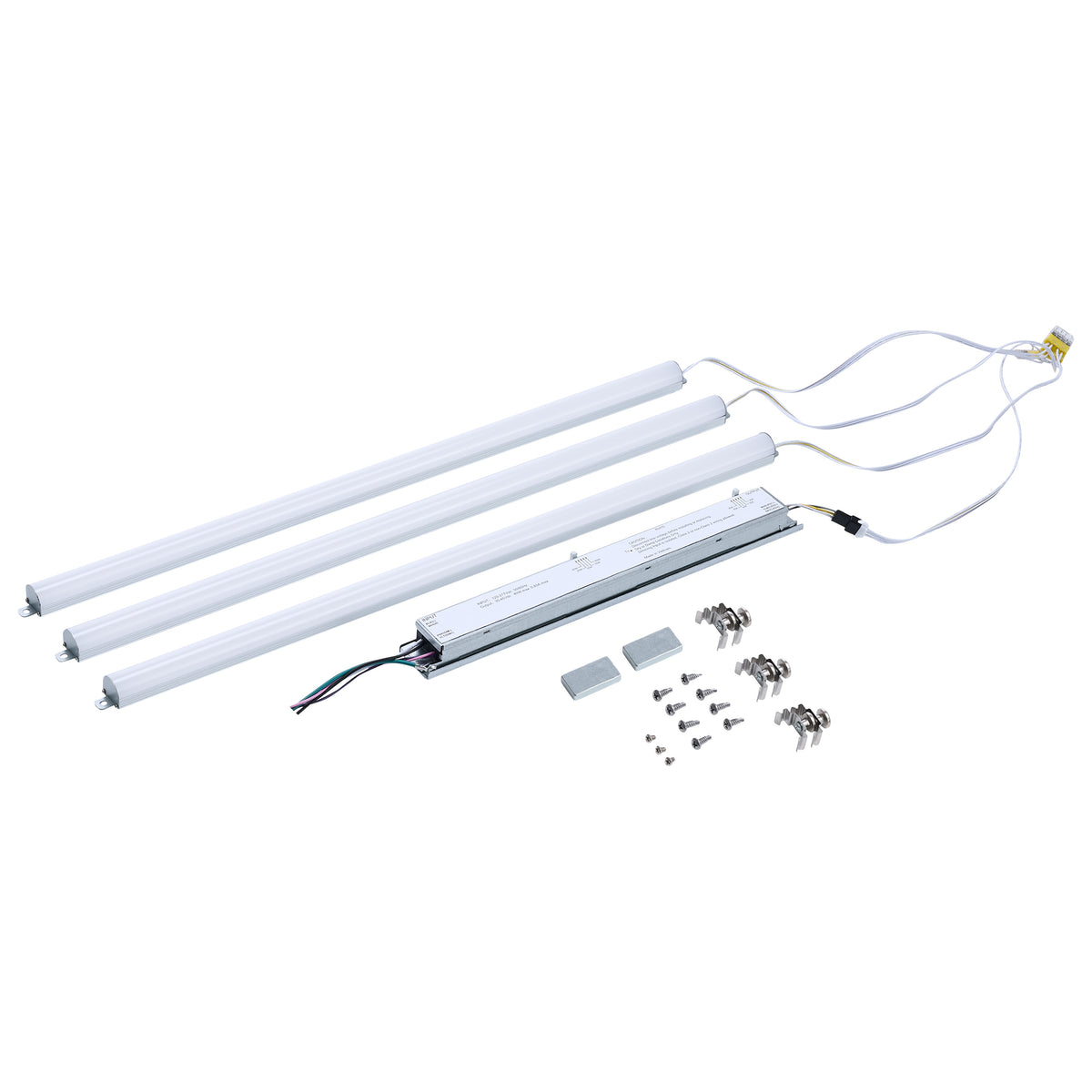 40W/35W/30W/25W/20W Wattatage Selectable LED Light Bar Retrofit Kit - 3000K/3500K/4000K/5000K/6500K Selectable - 3-Bars - 2
