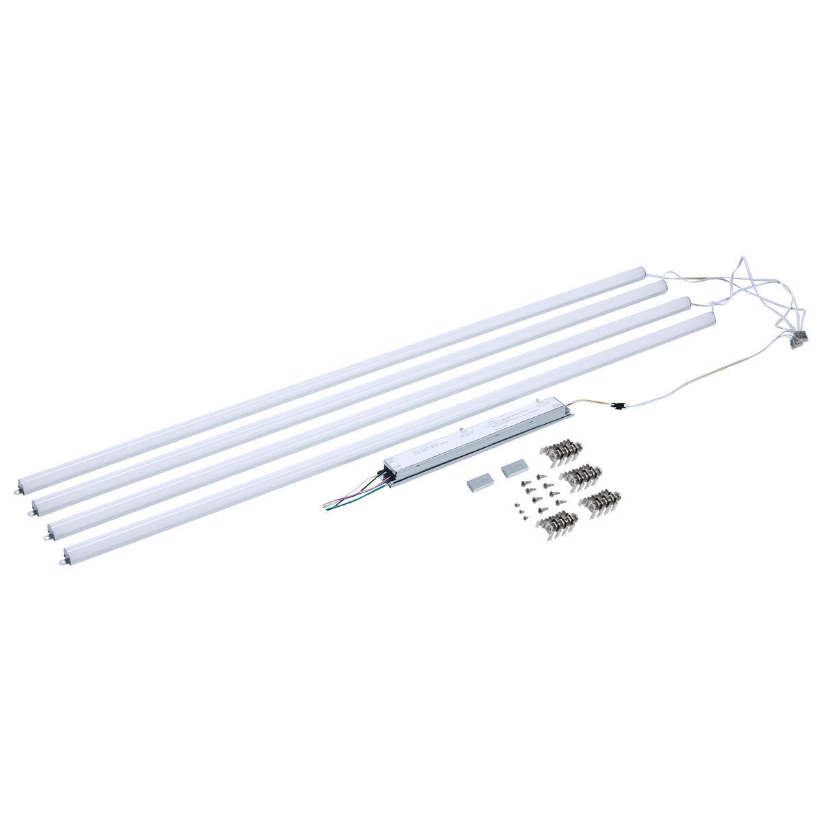 50W/45W/40W/35W/30W Wattage Selectable LED Light Bar Retrofit Kit - 3000K/3500K/4000K/5000K/6500K Selectable - 4-Bars - 4