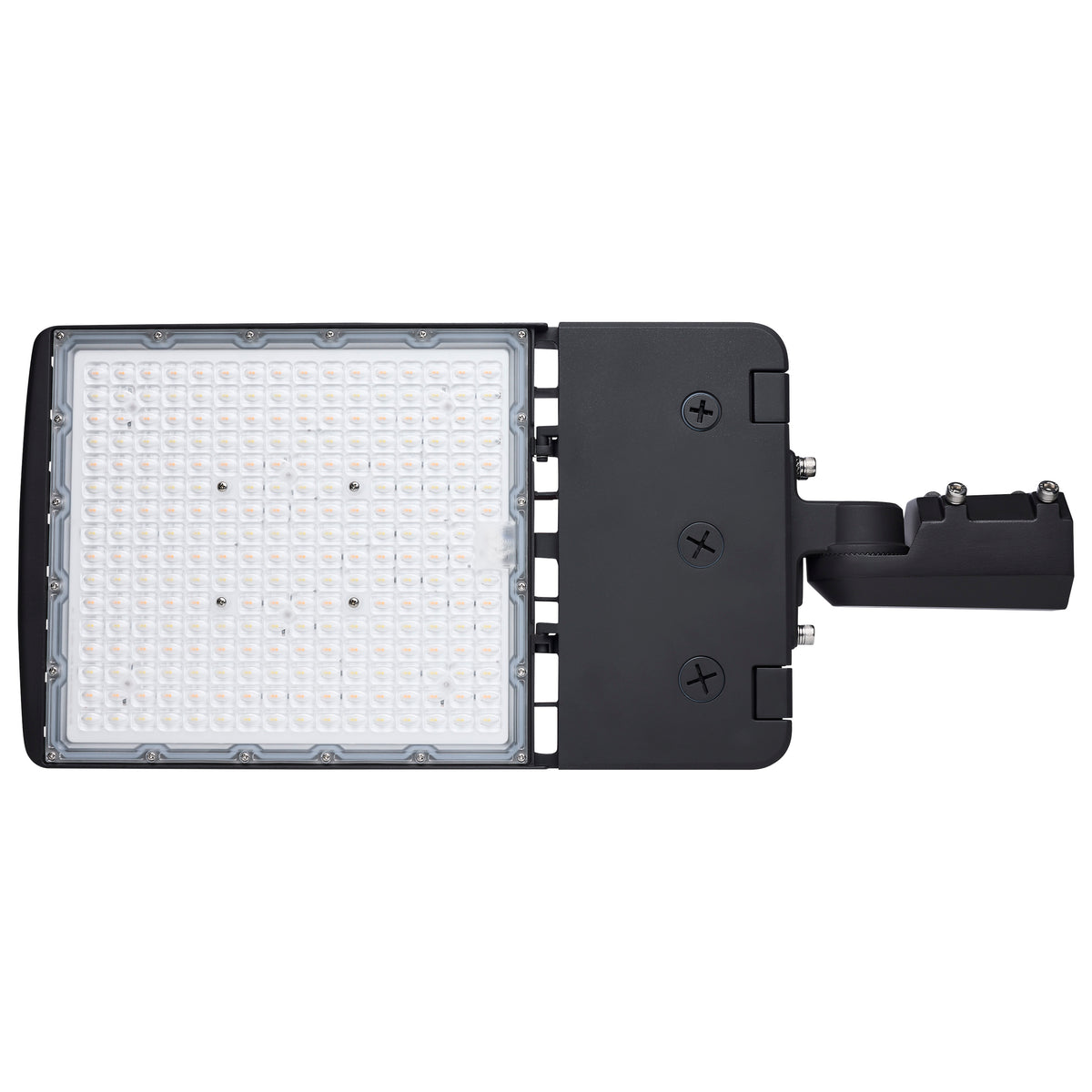 LED Area Light - 150/120W/100W Wattage Selectable - 3K/4K/5K CCT Selectable - Beam Angle Selectable - Bronze - 277-480 Volt