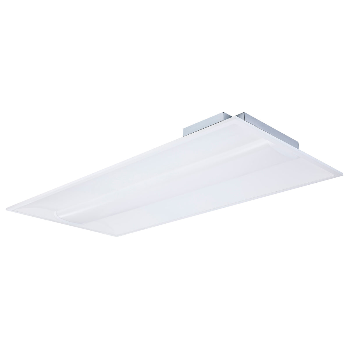 30/40/50 Watt - 35K/4K/5K Selectable - 2X4 LED Single Basket Troffer - 120-277 Volt - White Finish