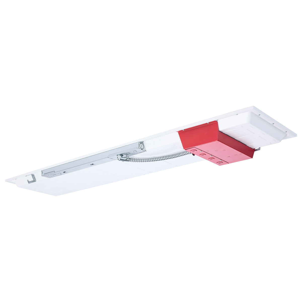20/30/40 Wattage Selectable LED 1ft x4ft Backlit Panel - 35K/4K/5K CCT Selectable - Emergency Battery - 120-277 Range Voltage - White Finish