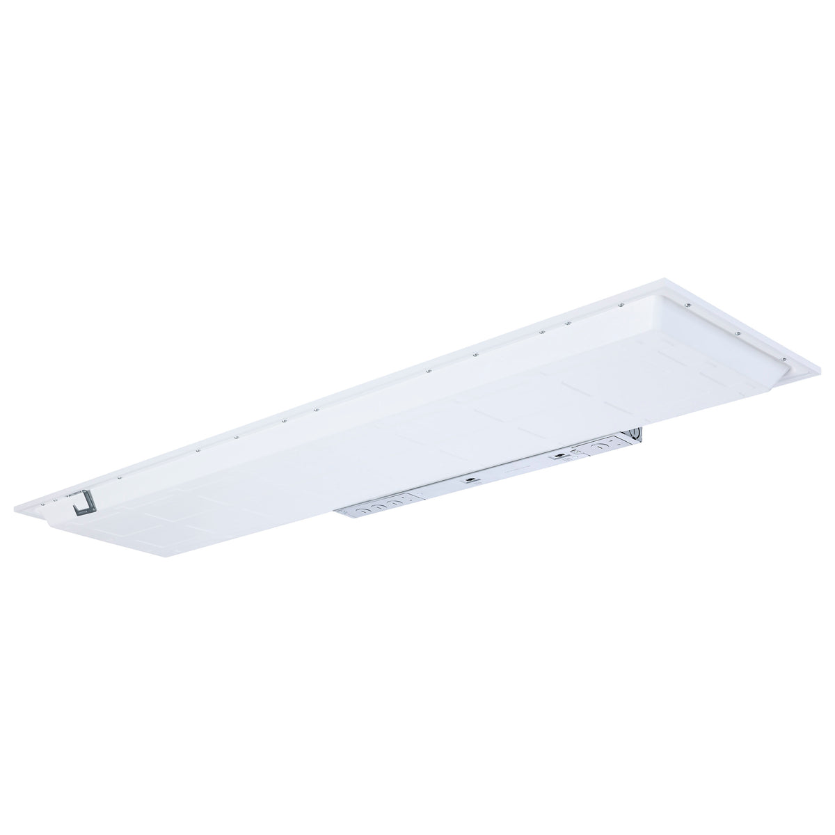 20/30/40 Wattage Selectable LED 1ft x 4ft Backlit Panel - 35K/4K/5K CCT Selectable - 120-347 Range Voltage - White Finish