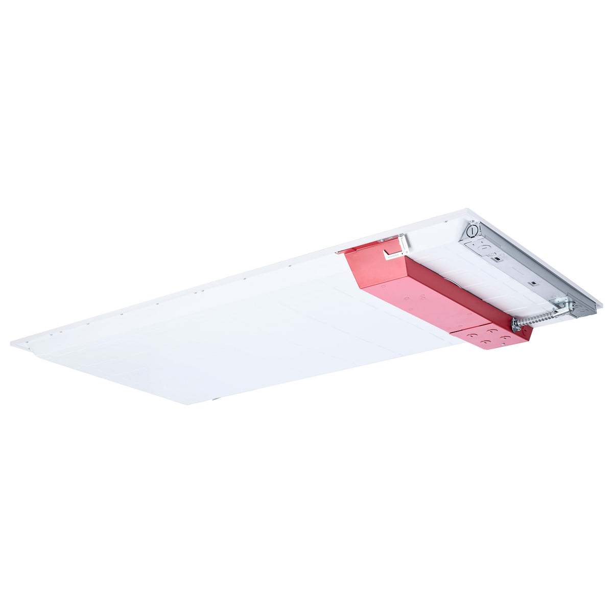 30/40/50 Wattage Selectable LED 2ft x 4ft Backlit Panel - 35K/4K/5K CCT Selectable - Emergency Battery - 120-347 Range Voltage - White Finish