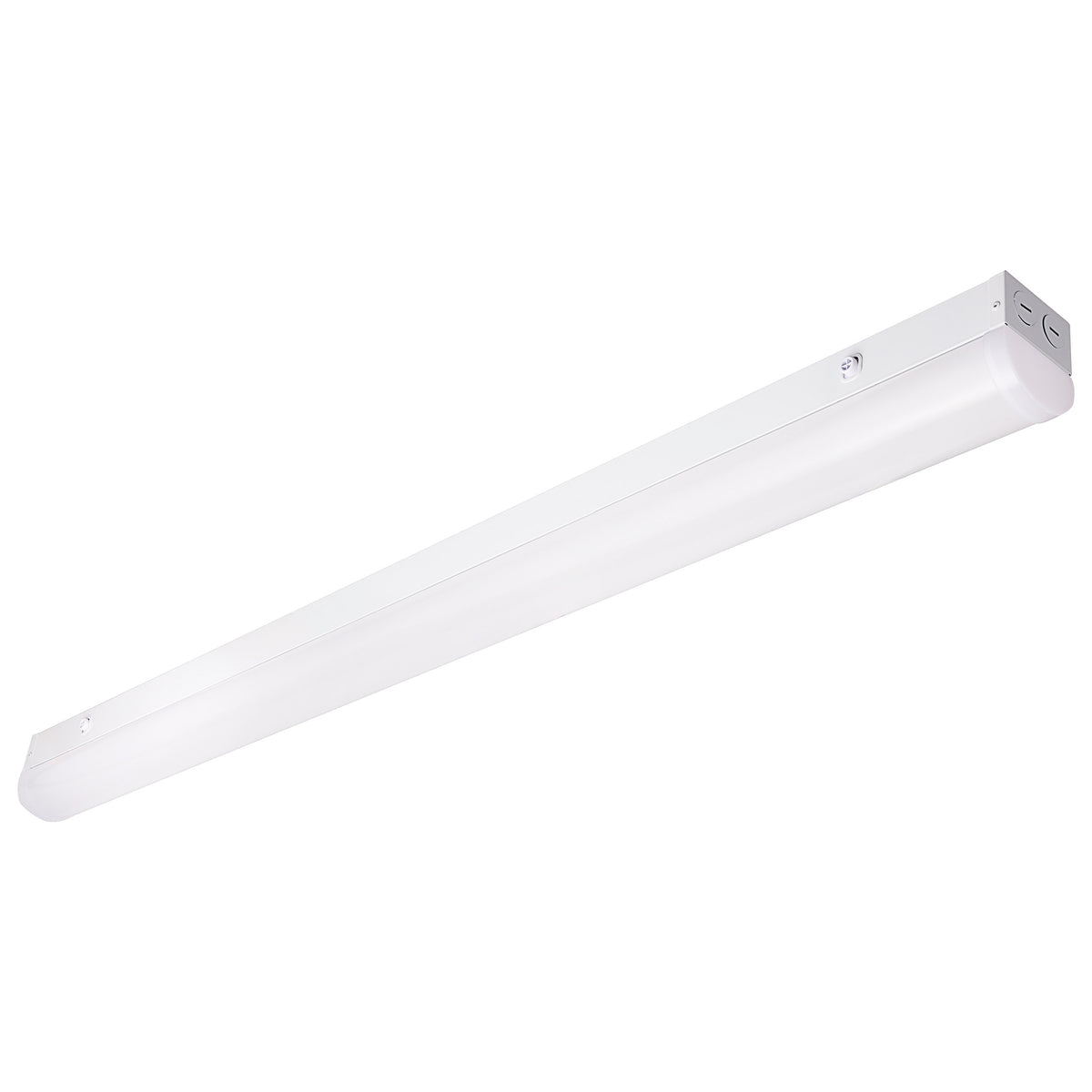 4 ft. LED - Linear Strip Light - Wattage and Selectable - White Finish - Microwave Sensor bulb or fixture view