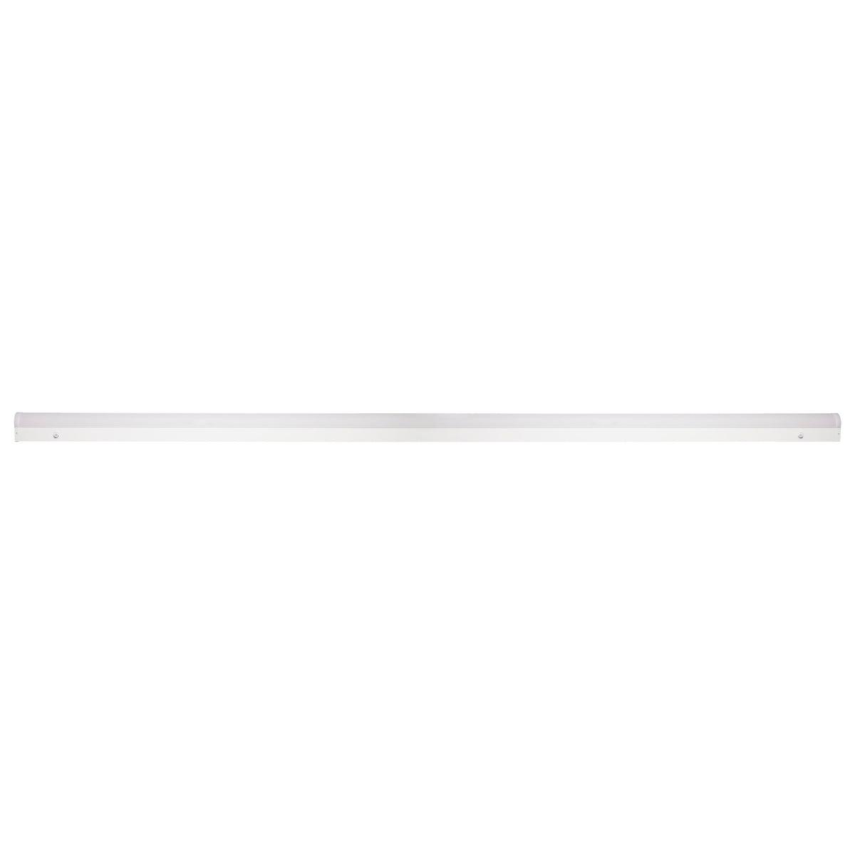 8 Foot LED Linear Strip Light - Field Selectable - With Sensor - White Finish
