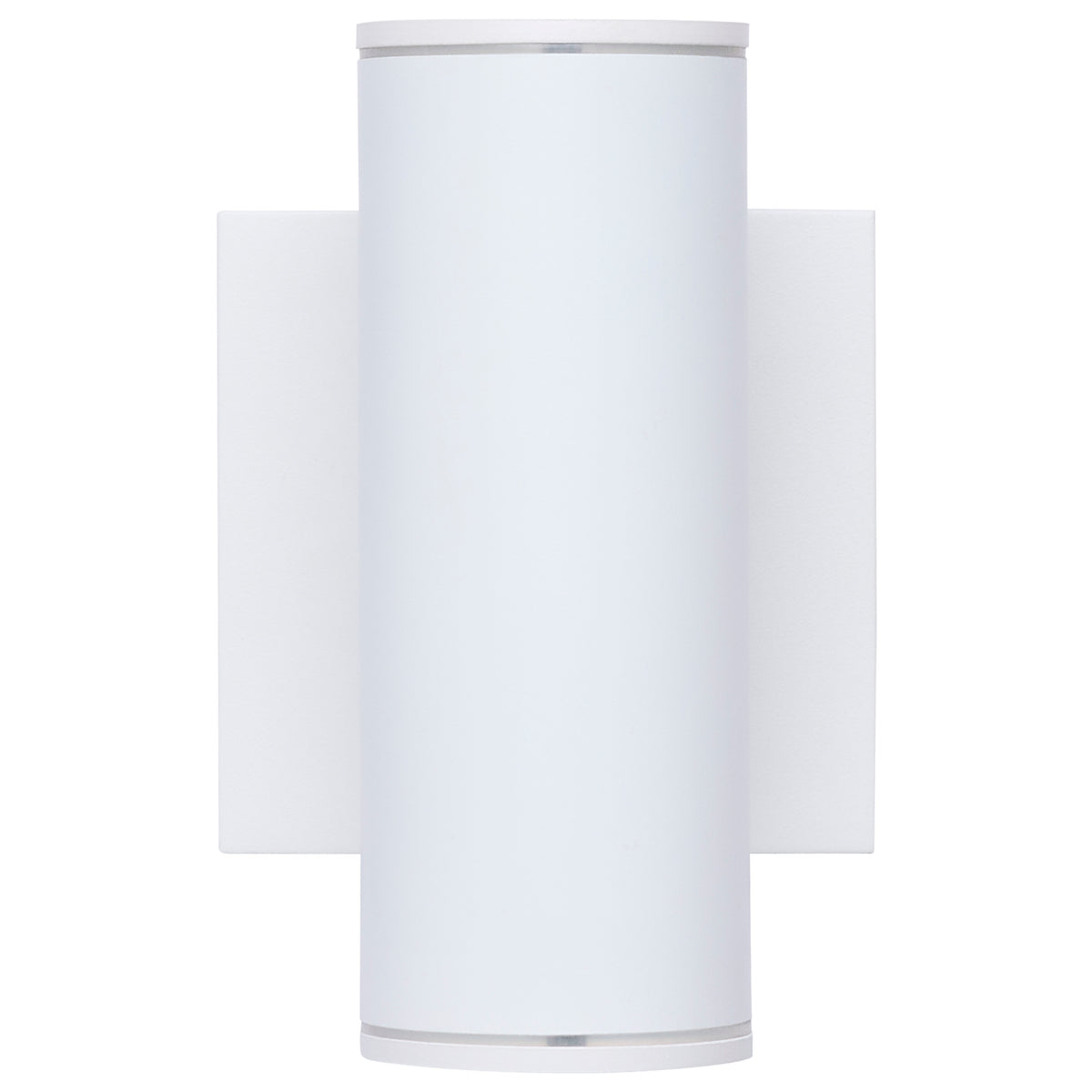 10 Watt - 3K/4K/5K CCT Selectable 1 Light Small Wall Sconce - Up or Down Installation - White Finish - 120-277 Volt