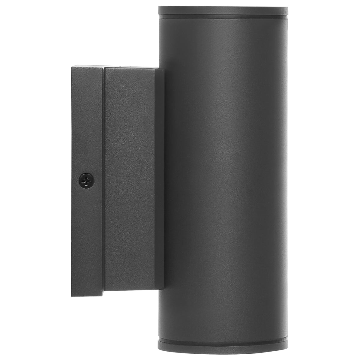 10 Watt - 3K/4K/5K CCT Selectable 1 Light Small Wall Sconce - Up or Down Installation - Black Finish - 120-277 Volt
