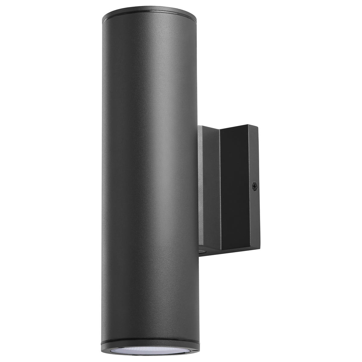 10 Watt - 3K/4K/5K Selectable - 1 Light Medium Wall Sconce - Up or Down Installation - Black Finish - 120-277 Volt bulb or
