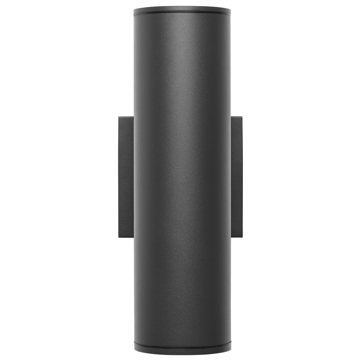 10 Watt - 3K/4K/5K CCT Selectable - 1 Light Medium Wall Sconce - Up or Down Installation - Black Finish - 120-277 Volt