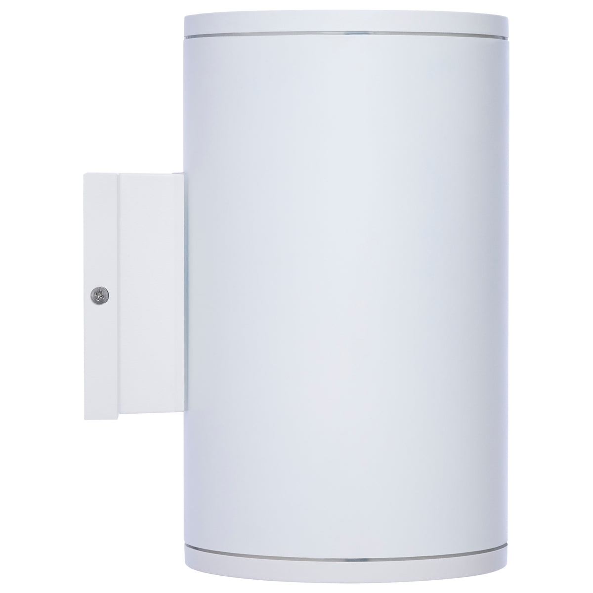 20 Watt - 3K/4K/5K CCT Selectable - 1 Light Large Wall Sconce - Up or Down Installation - White Finish - 120-277 Volt