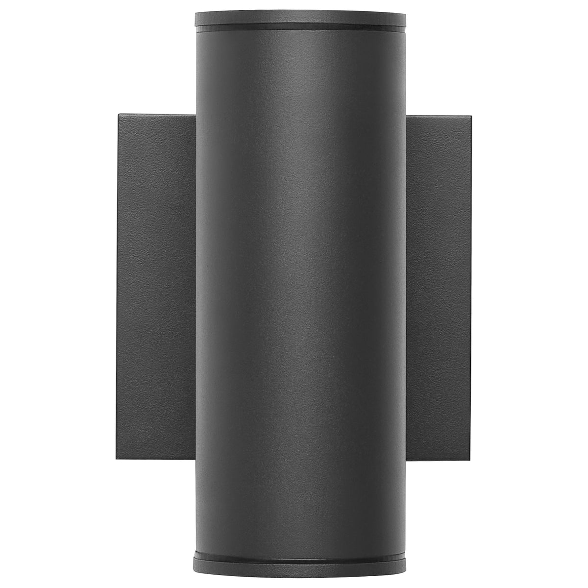 10 Watt - 3K/4K/5K CCT Selectable - 2 Light Small Wall Sconce - Up and Down Installation - Black Finish - 120-277 Volt