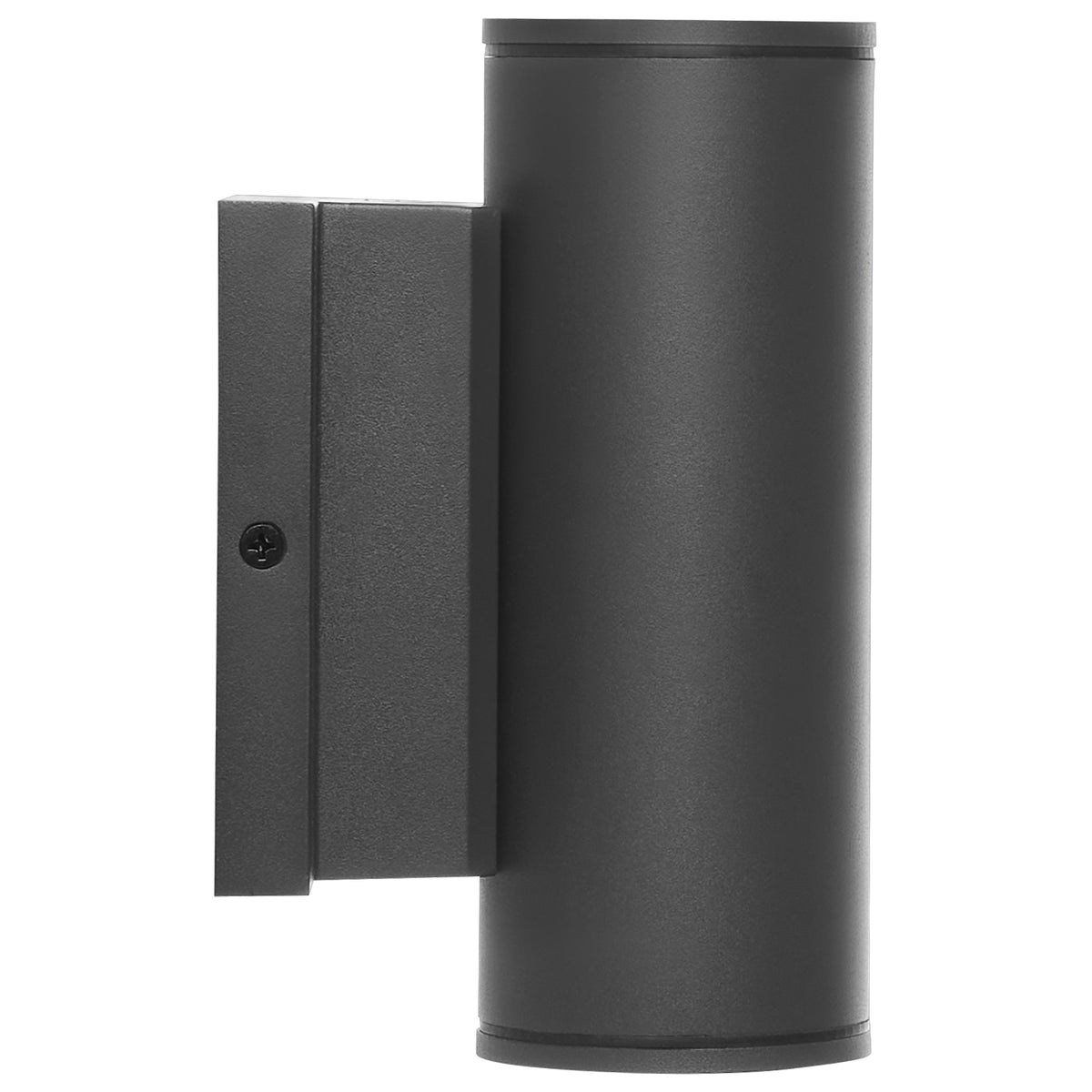 10 Watt - 3K/4K/5K CCT Selectable - 2 Light Small Wall Sconce - Up and Down Installation - Black Finish - 120-277 Volt
