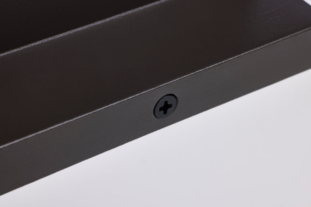 10 Watt - 3K/4K/5K CCT Selectable - 2 Light Small Wall Sconce - Up and Down Installation - Dark Bronze Finish - 120-277 Volt