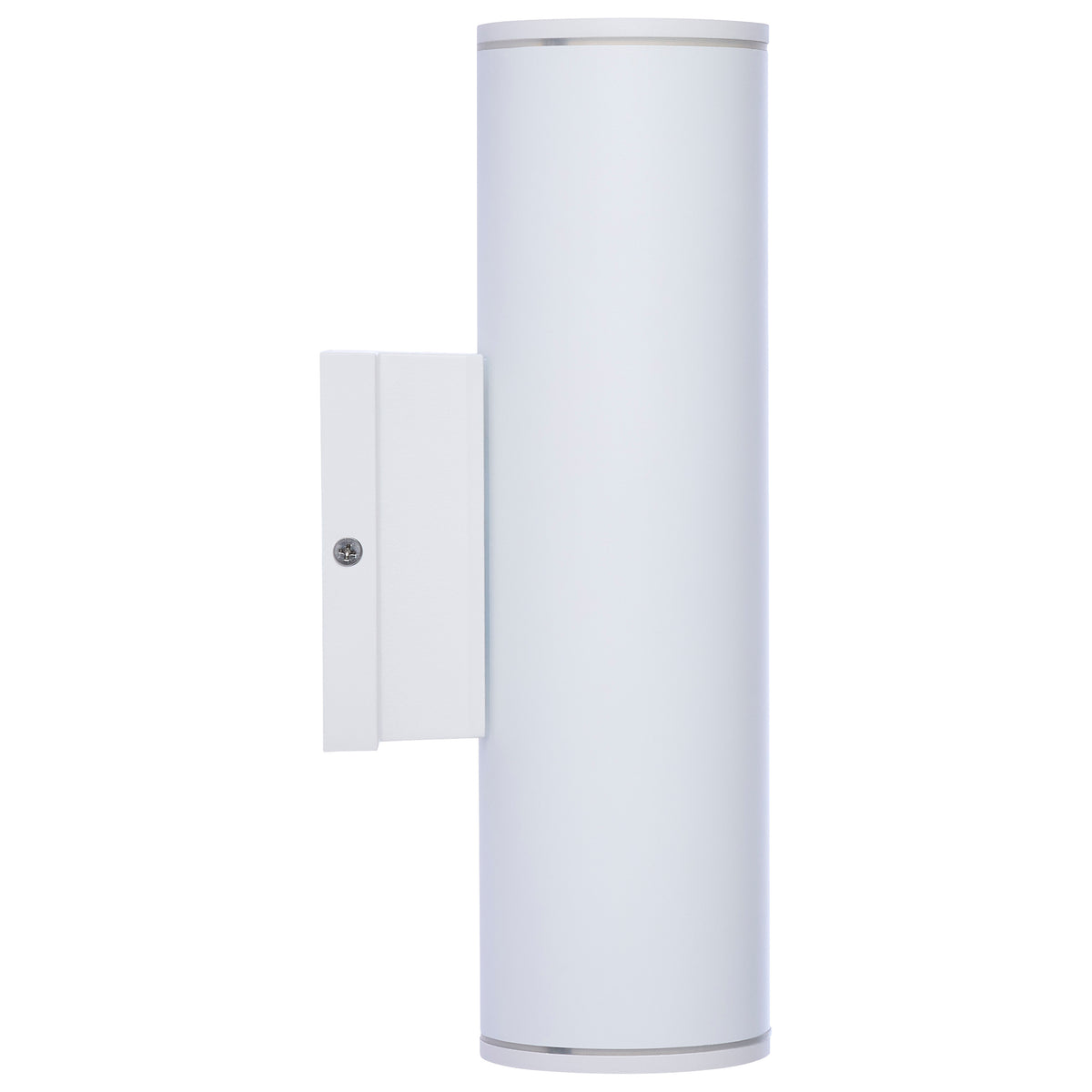 20 Watt - 3K/4K/5K CCT Selectable - 2 Light Medium Wall Sconce - Up and Down Installation - White Finish - 120-277 Volt