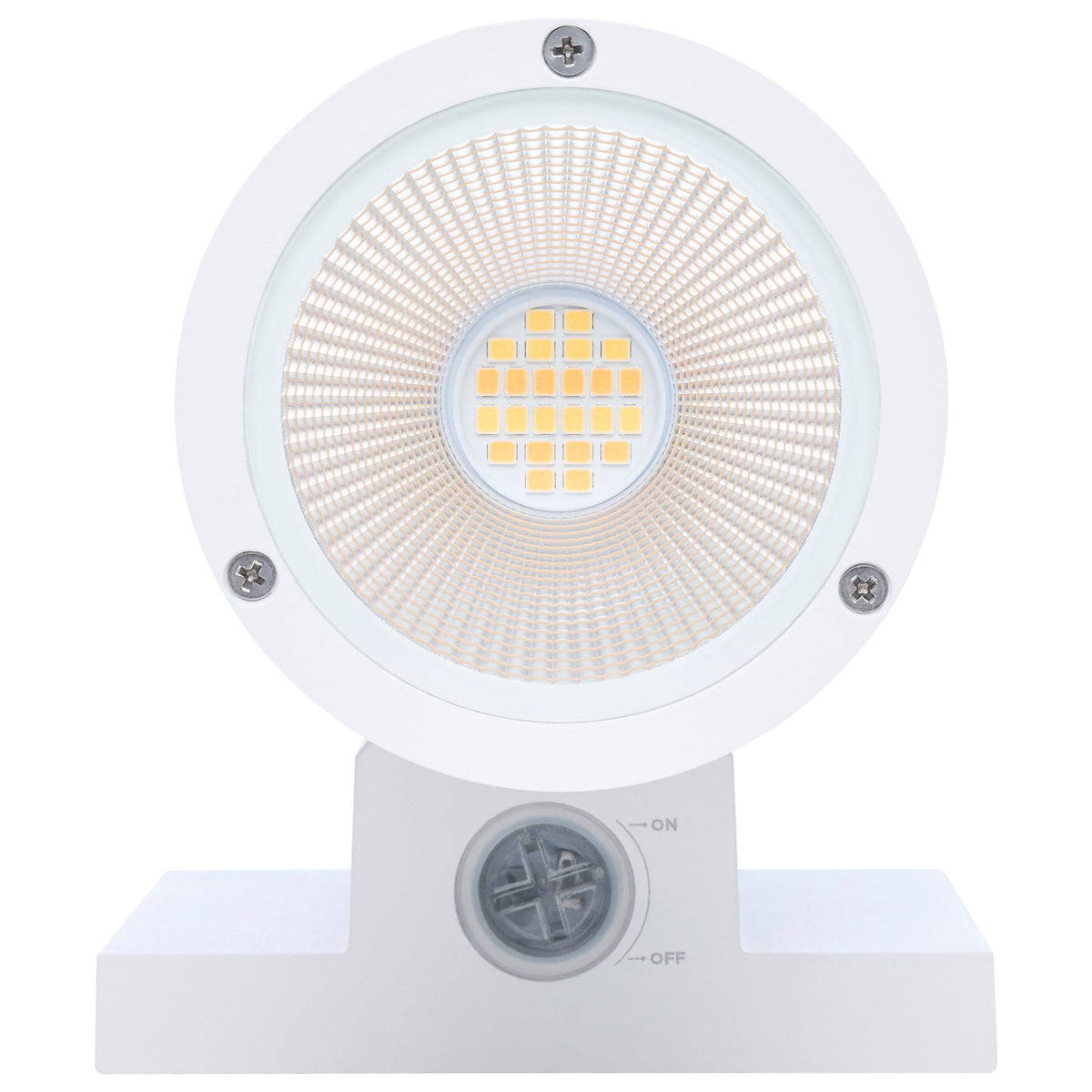 20 Watt - 3K/4K/5K CCT Selectable - 2 Light Medium Wall Sconce - Up and Down Installation - White Finish - 120-277 Volt