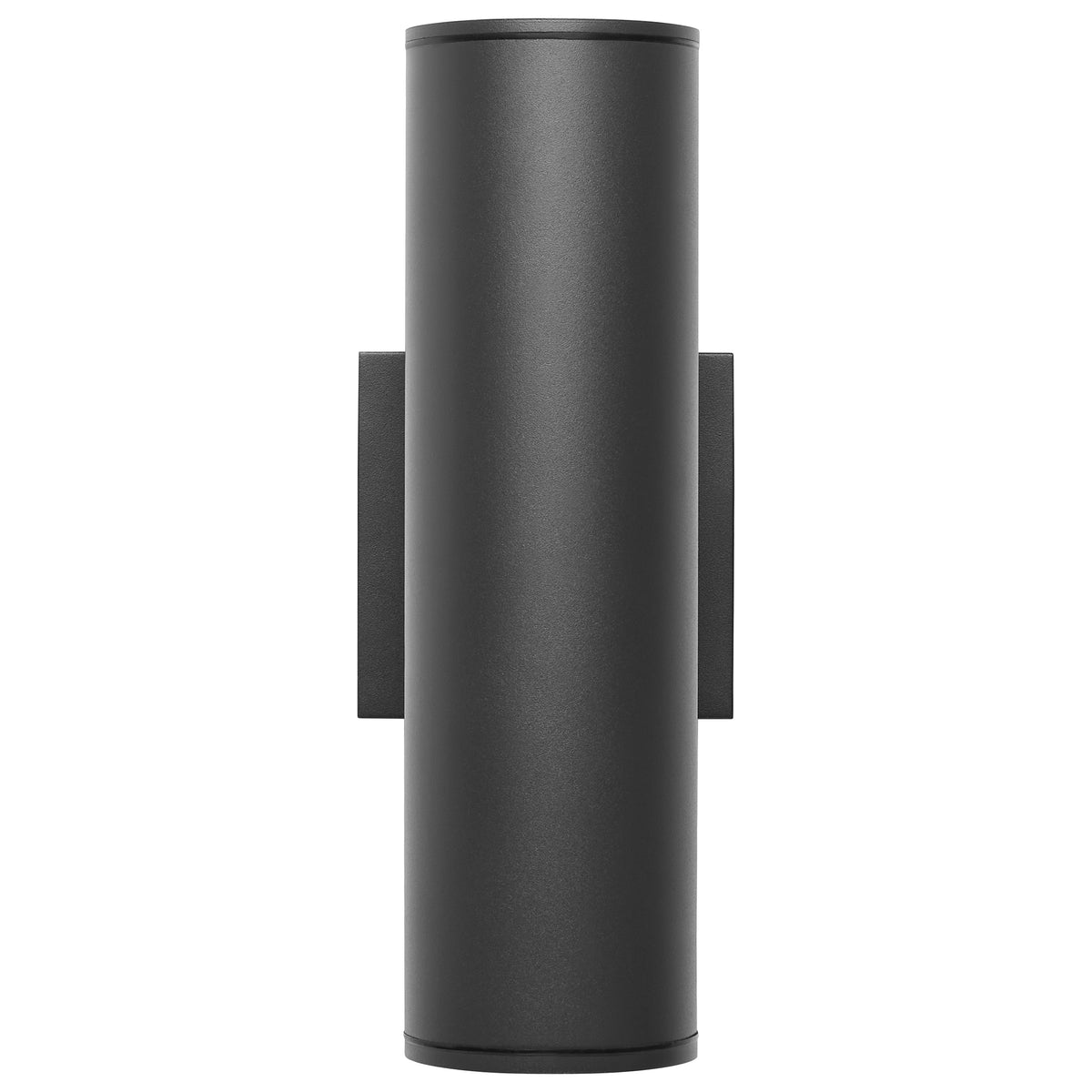 20 Watt - 3K/4K/5K CCT Selectable - 2 Light Medium Wall Sconce - Up and Down Installation - Black Finish - 120-277 Volt