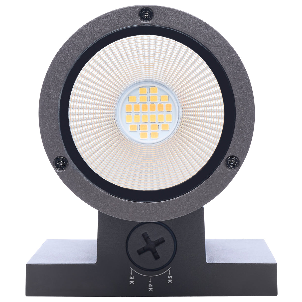 20 Watt - 3K/4K/5K CCT Selectable - 2 Light Medium Wall Sconce - Up and Down Installation - Dark Bronze Finish - 120-277 Volt