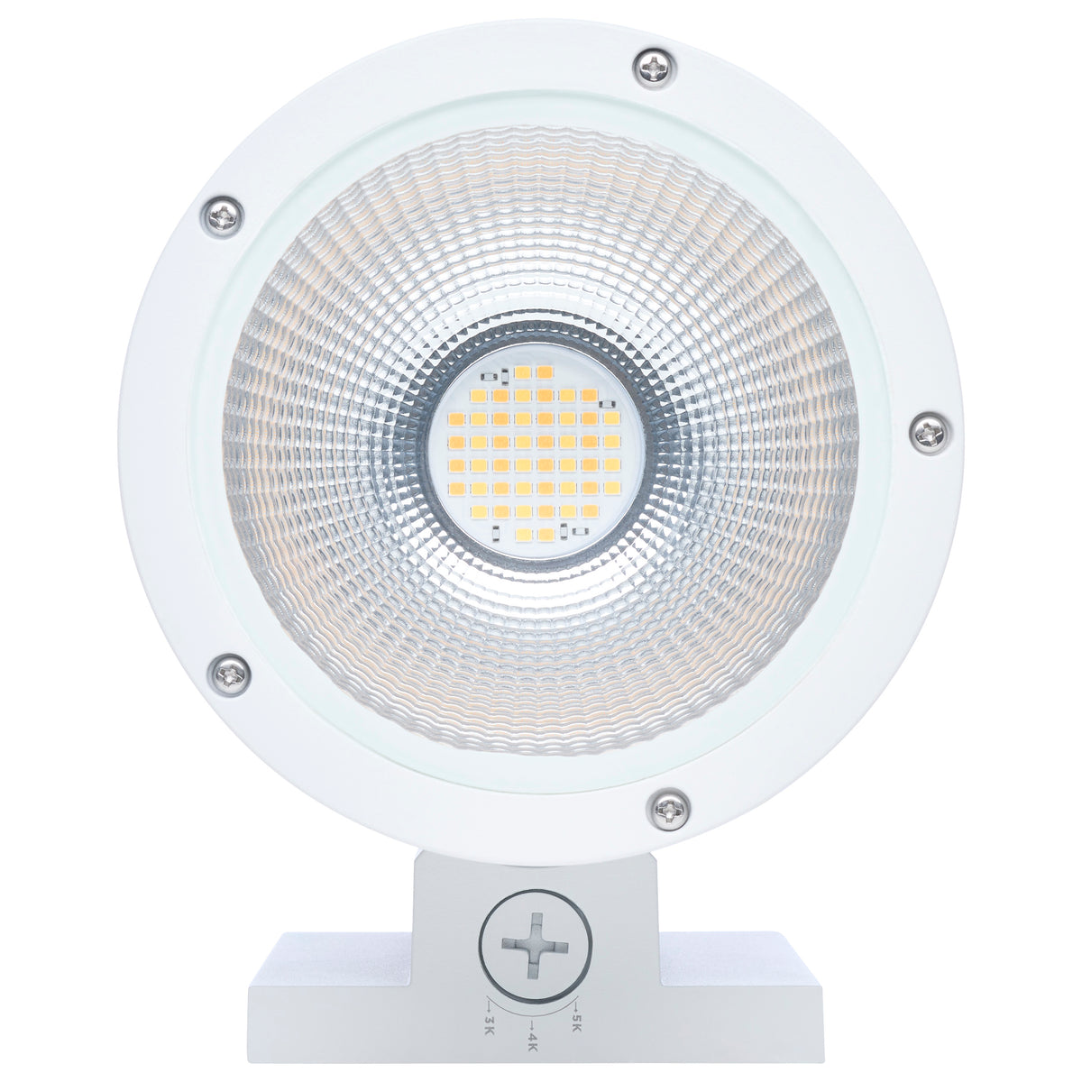 36 Watt - 3K/4K/5K CCT Selectable - 2 Light Large Wall Sconce - Up and Down Installation - White Finish - 120-277 Volt