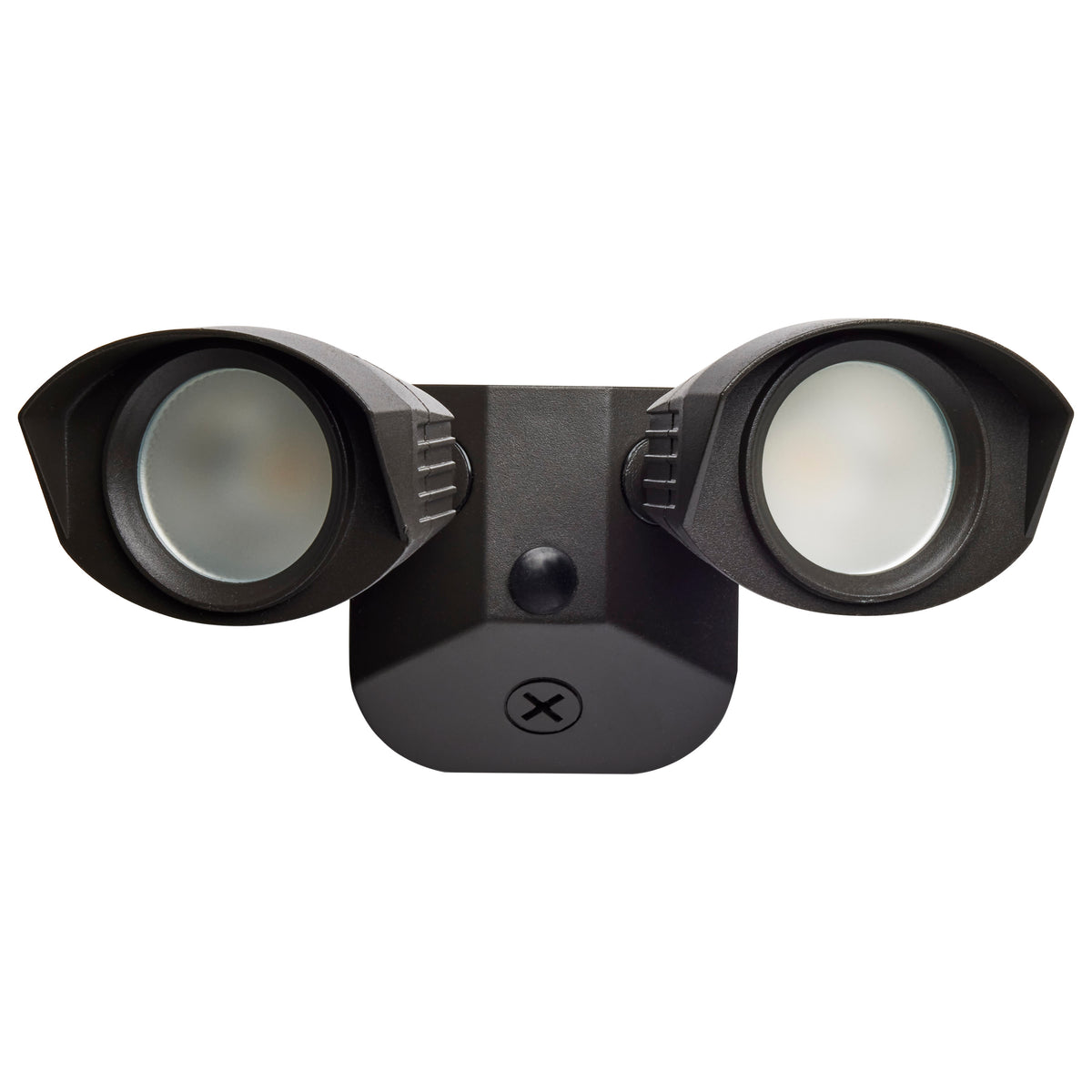 LED Security Light - Dual Head - Bronze Finish - 3000K