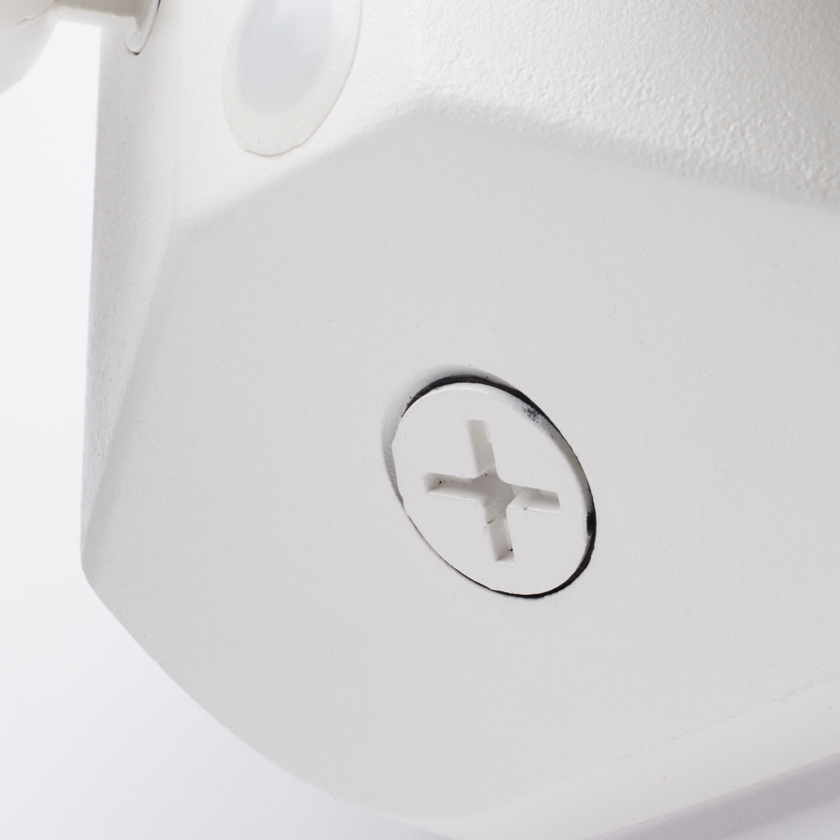 LED Security Light - Dual Head - White Finish - 4000K