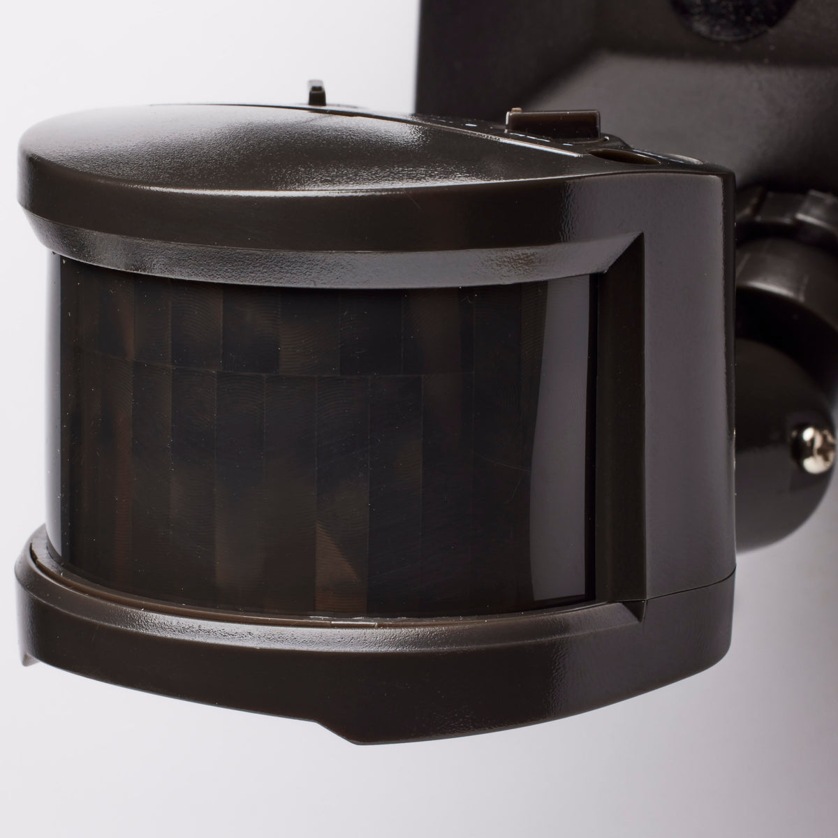 LED Security Light - Dual Head - Bronze Finish - 4000K - Motion Sensor