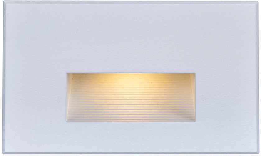 LED Horizontal Step Light - 5W - White Finish - 120V