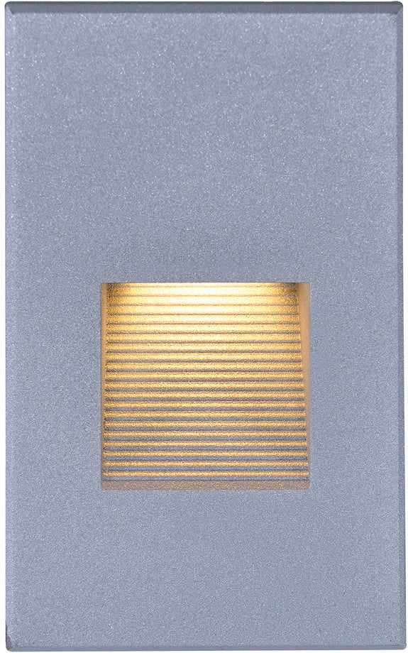 LED Vertical Step Light - 3W - Gray Finish - 120V