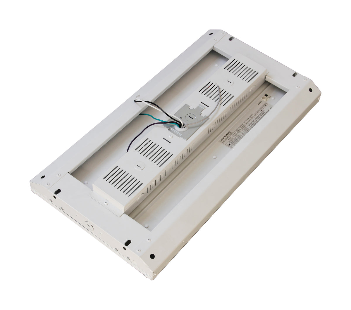 LED 2 ft. Linear Hi-Bay - 80W - 5000K - 100-277V - White Finish