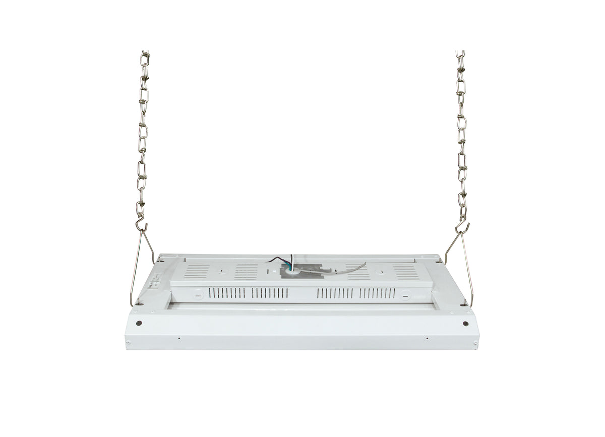 LED 2 ft. Linear Hi-Bay - 80W - 5000K - 100-277V - White Finish