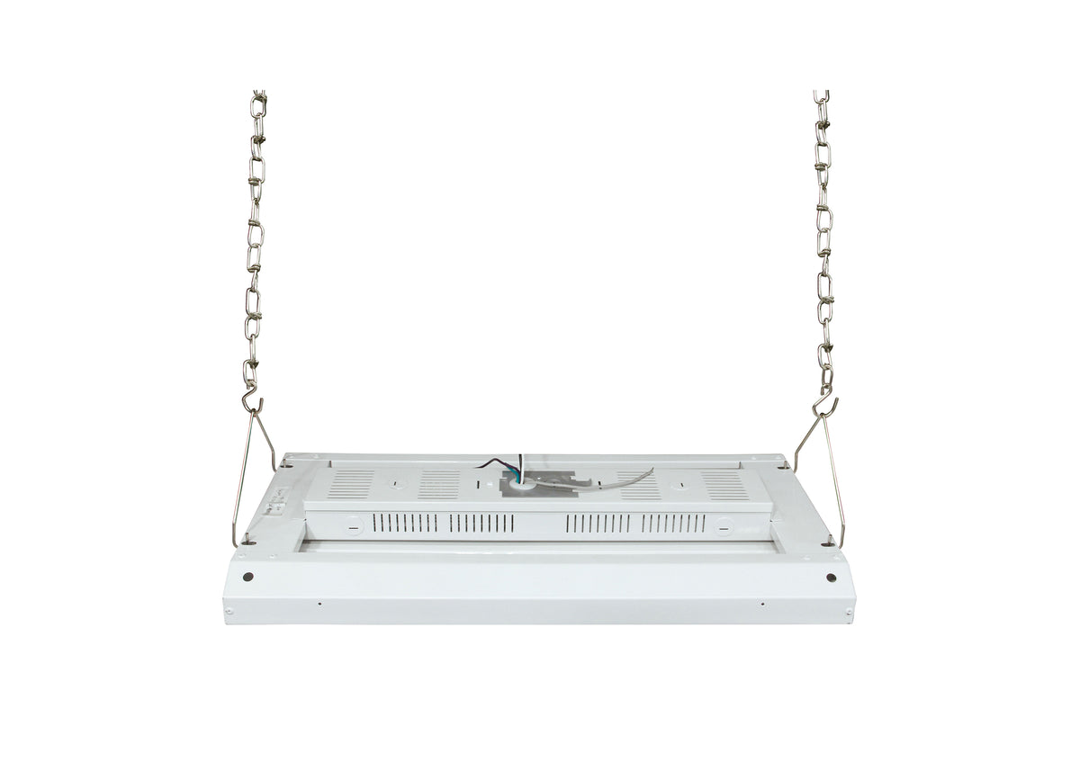 LED 2 ft. Linear Hi-Bay - 165W - 5000K - 100-277V - White Finish
