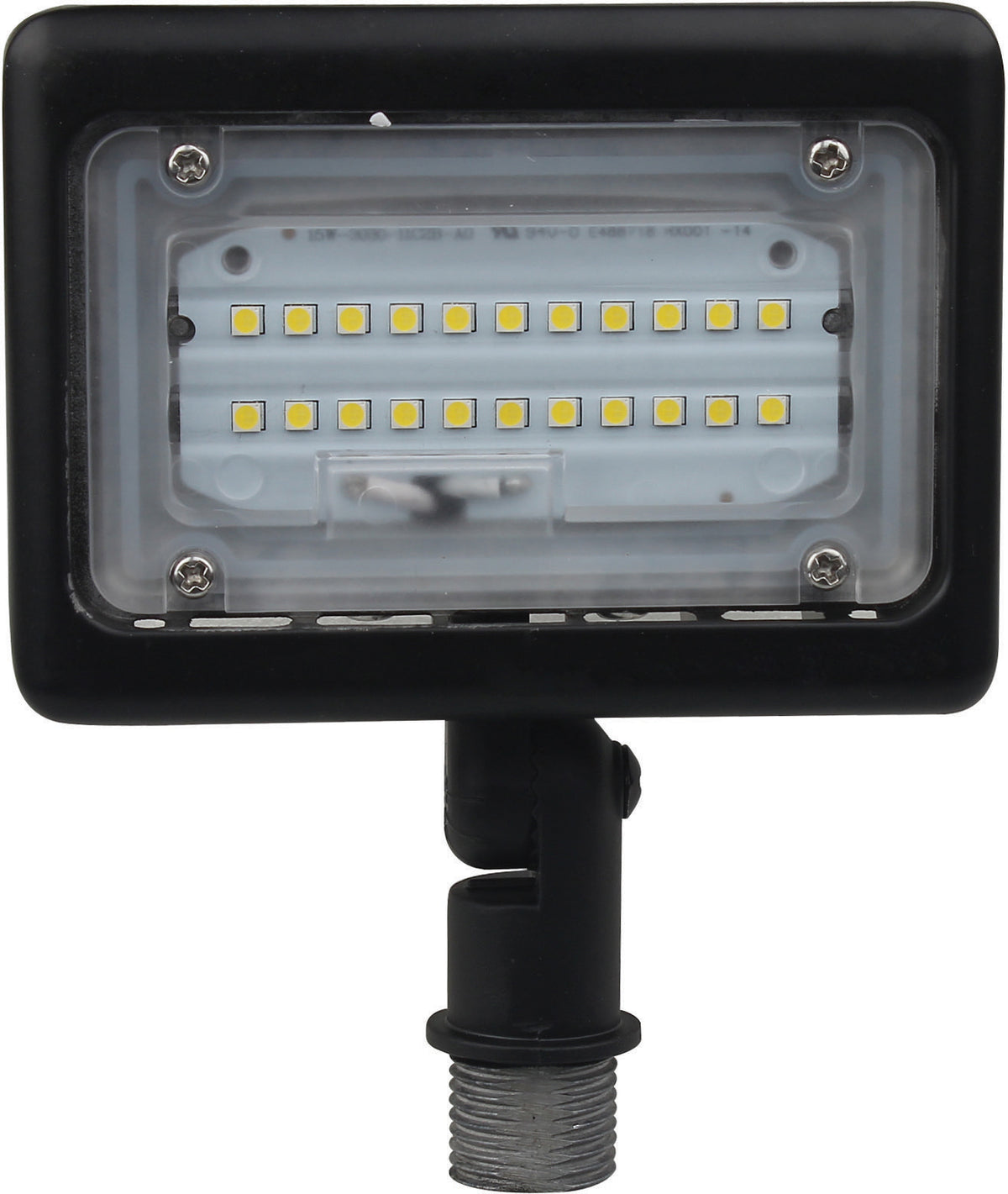 LED Small Flood Light - 15W - 4000K - Bronze Finish