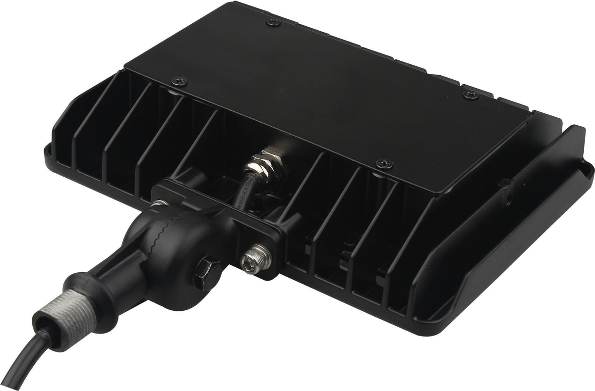 LED Large Flood Light - 50W - 5000K - Bronze Finish - 100V-277V - Dimmable