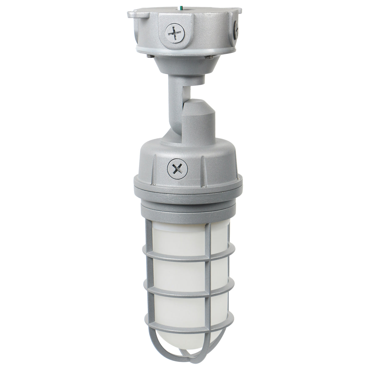 LED Adjustable Vapor Tight Fixture - 20W - RGB Selectable - Gray Finish