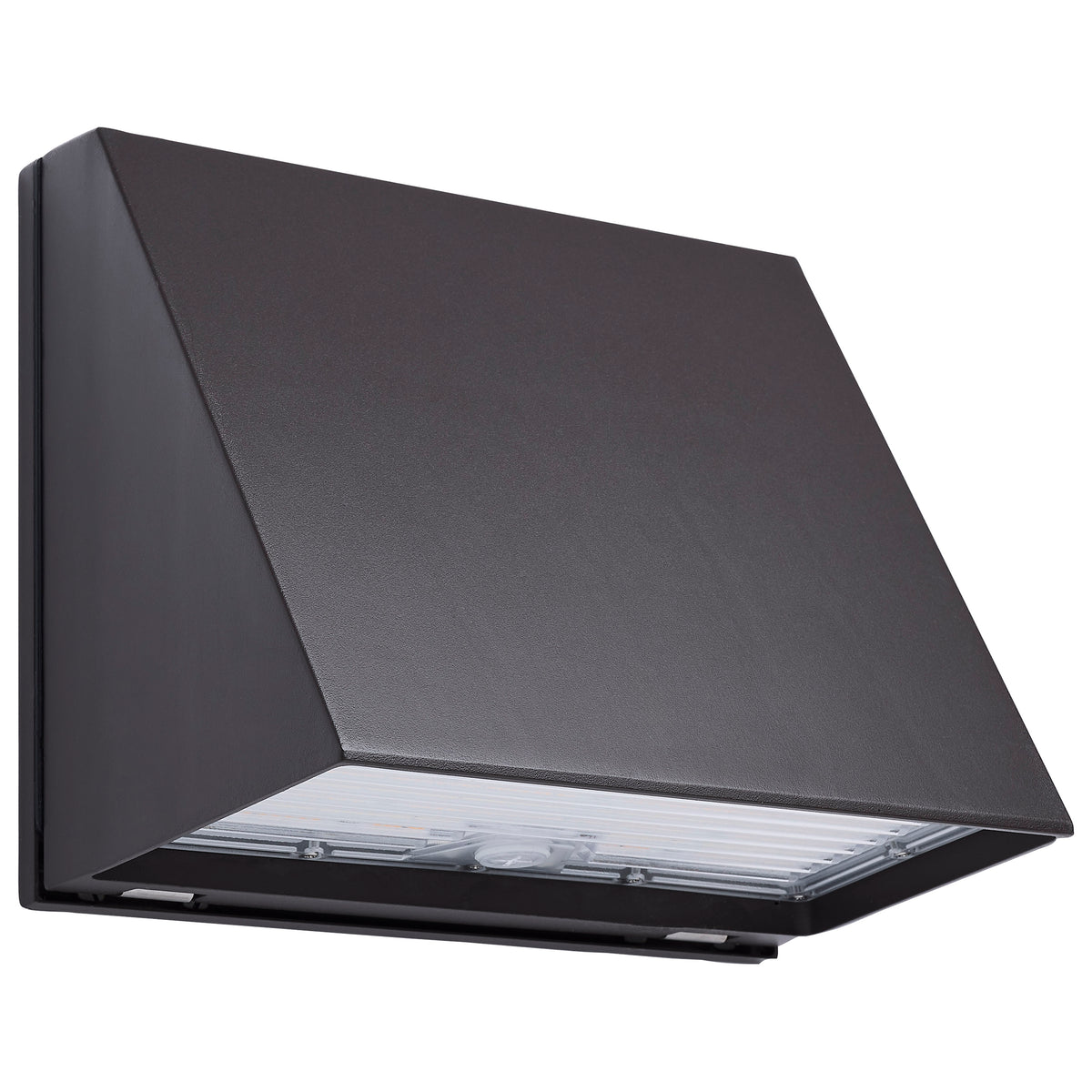 20/40/60 Watt LED Cutoff Wall Pack - 3K/4K/5K - Field Selectable - Bronze - 120-347 Volt for commercial spaces and retail