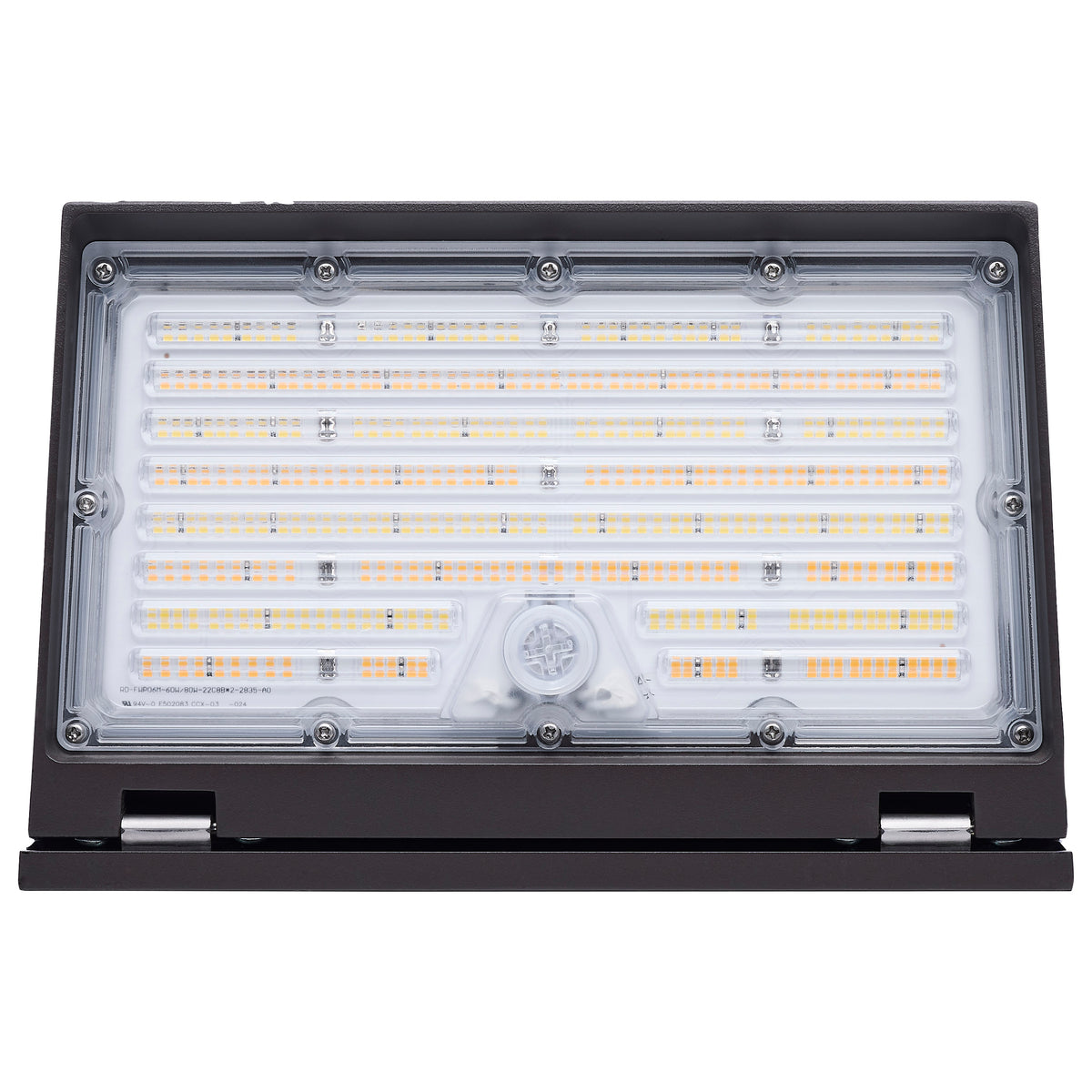 80/100/120 Watt LED Cutoff Wall Pack - 3K/4K/5K CCT - Field Selectable - Bronze - 120-347 Volt